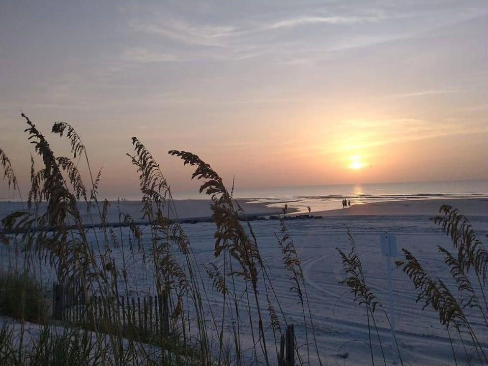 Sunset over the ocean at Palmetto Dunes Resort, Hilton Head Island